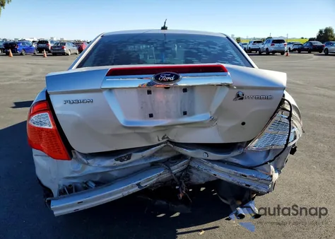 2010 Ford Fusion Hybrid from USA, damaged, VIN 3FADP0L35AR159686